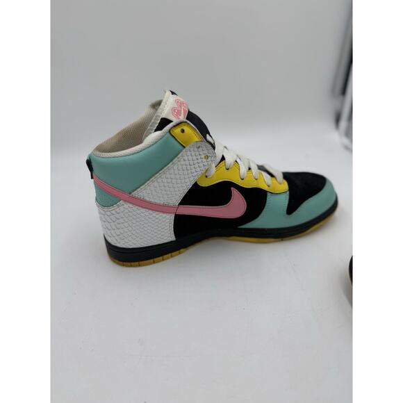 Size 11.5 Nike Dunk High 6.0 Pink 342257-061 Women’s 2009 - Picture 6 of 9